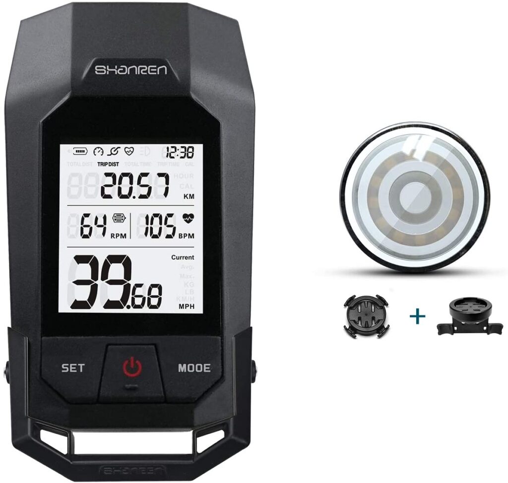 SHANREN-Raptor-II-Bluetooth-Smart-Wireless-Road-Spin-Bike-Speedometer