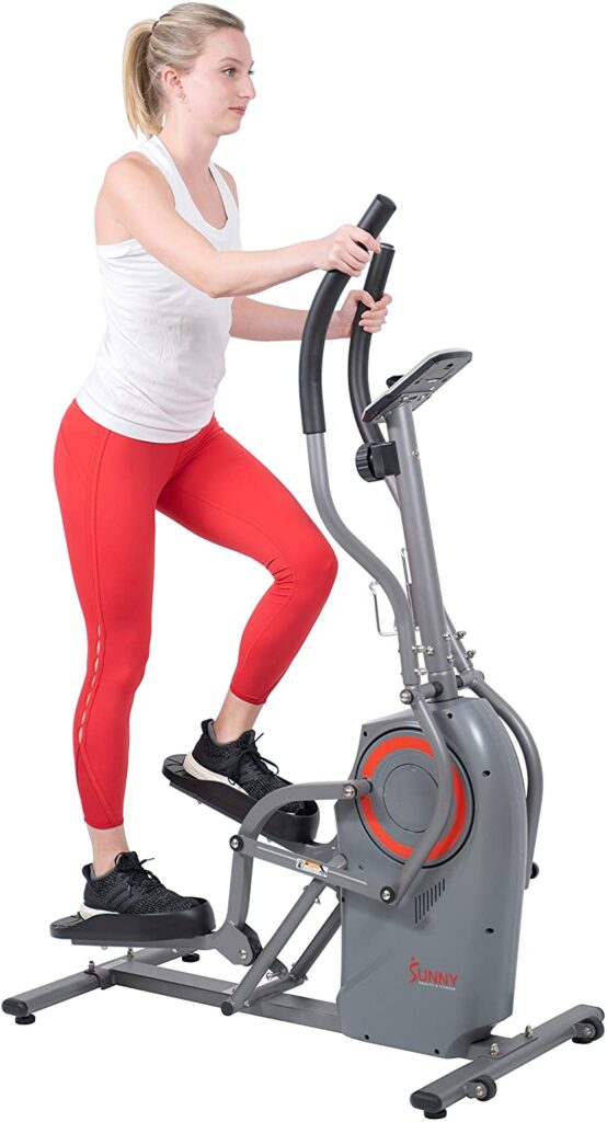 Sunny Health & Fitness Elliptical Cardio Climber Cross Trainer Machine 