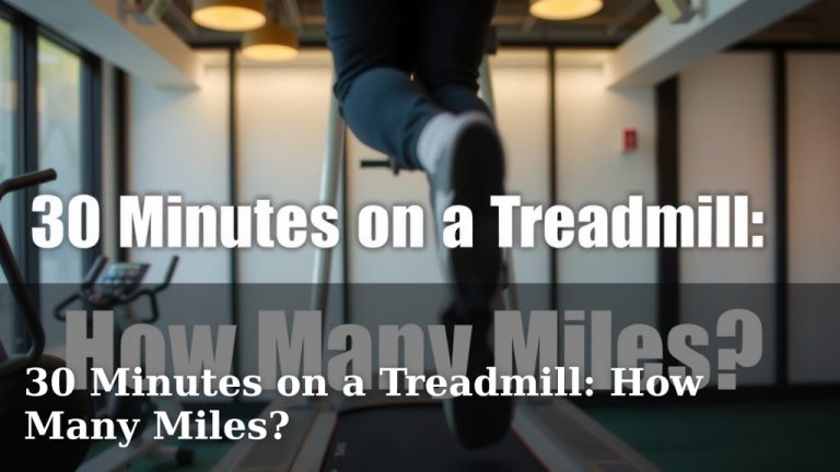 30 Minutes on a Treadmill: How Many Miles?