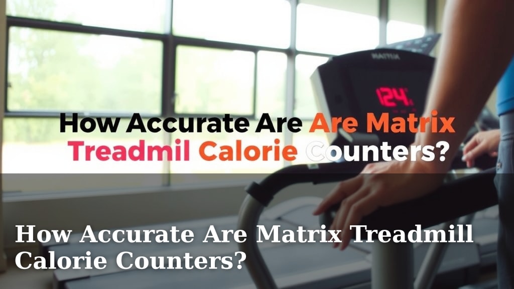 How Accurate Are Matrix Treadmill Calorie Counters?