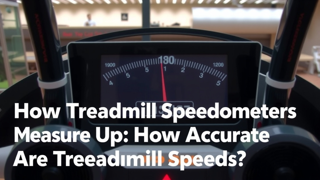 How Treadmill Speedometers Measure Up