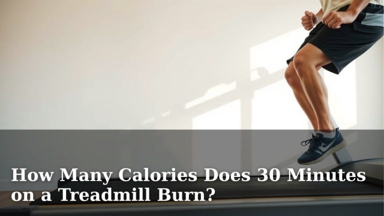 How Many Calories Does 30 Minutes on a Treadmill Burn?