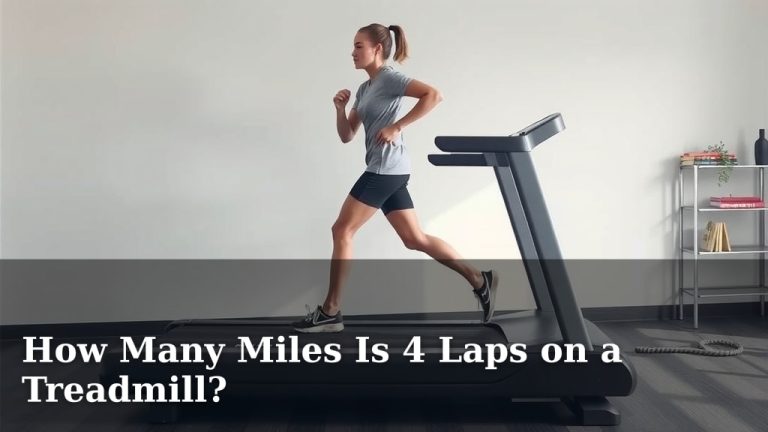 How Many Miles Is 4 Laps on a Treadmill?