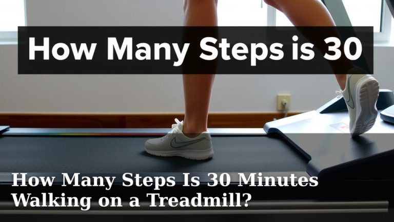 How Many Steps Is 30 Minutes Walking on a Treadmill?