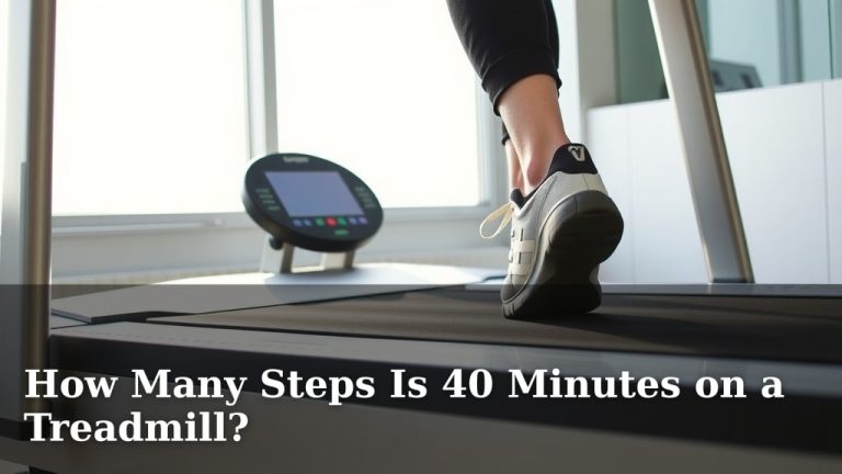 How Many Steps Is 40 Minutes on a Treadmill?