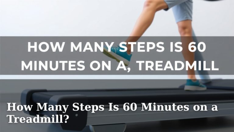How Many Steps Is 60 Minutes on a Treadmill?