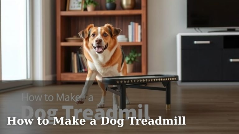 How to Make a Dog Treadmill