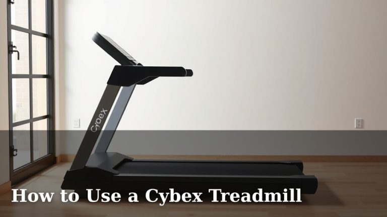 How to Use a Cybex Treadmill