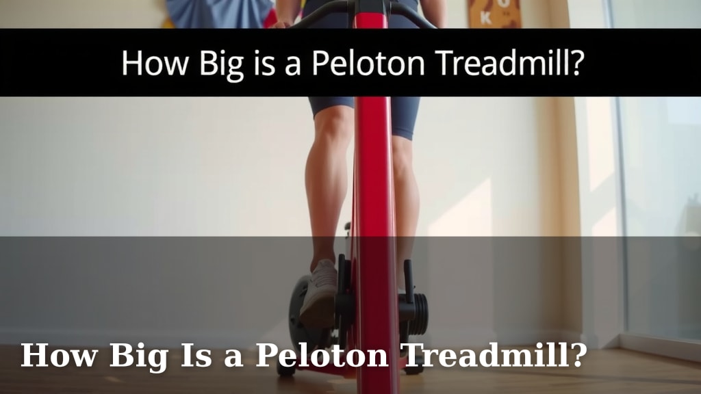 How Big Is a Peloton Treadmill?