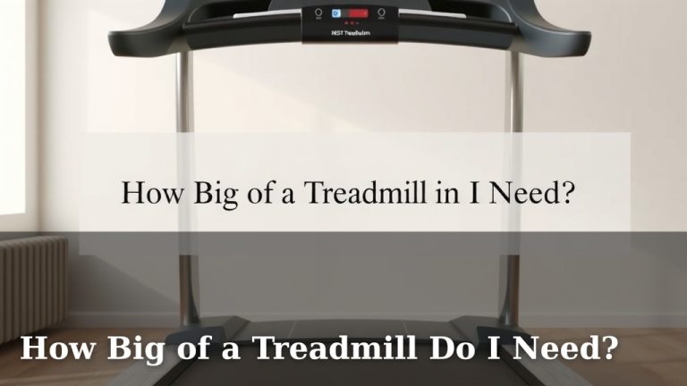 How Big of a Treadmill Do I Need?