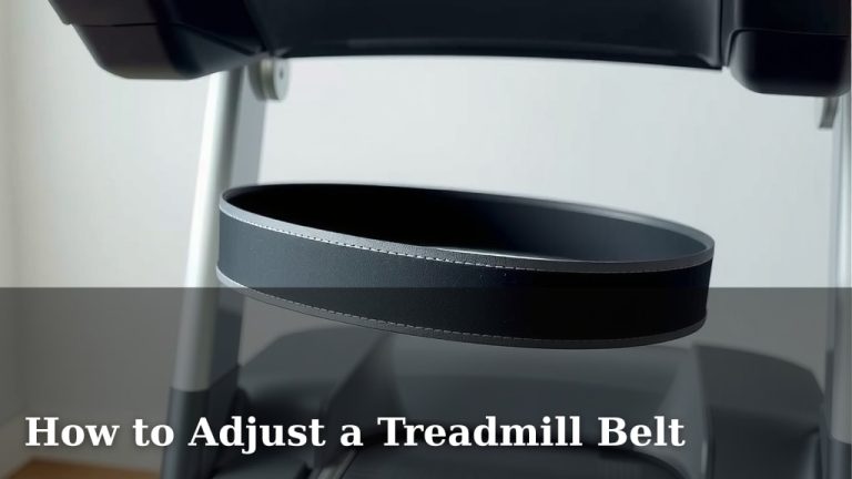 How to Adjust a Treadmill Belt