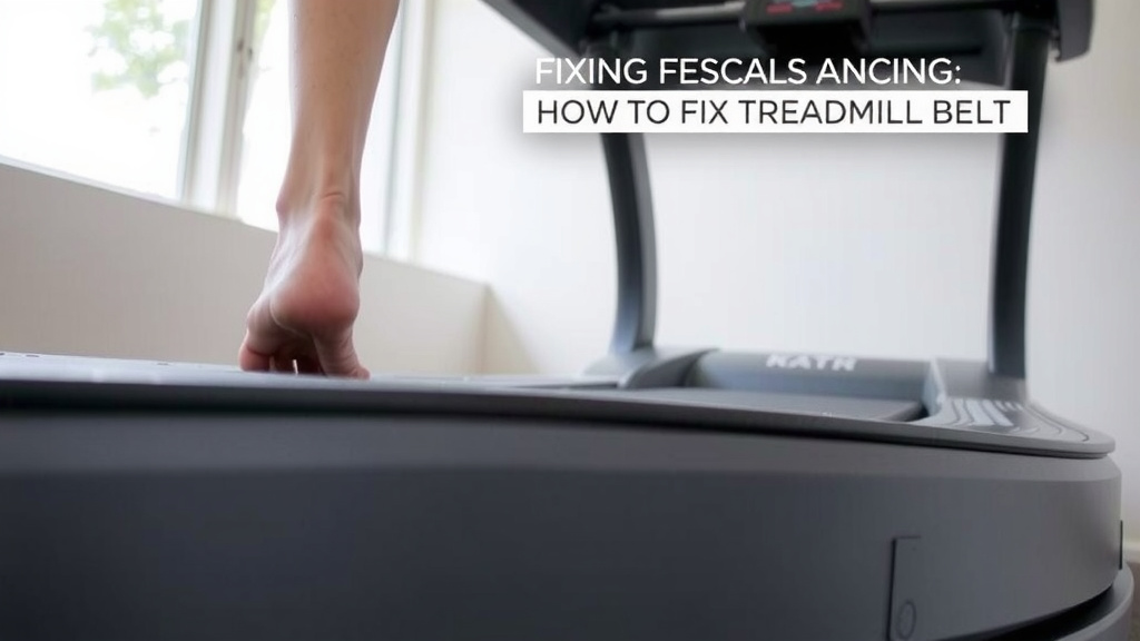 Fixing Your Treadmill Belt Issues