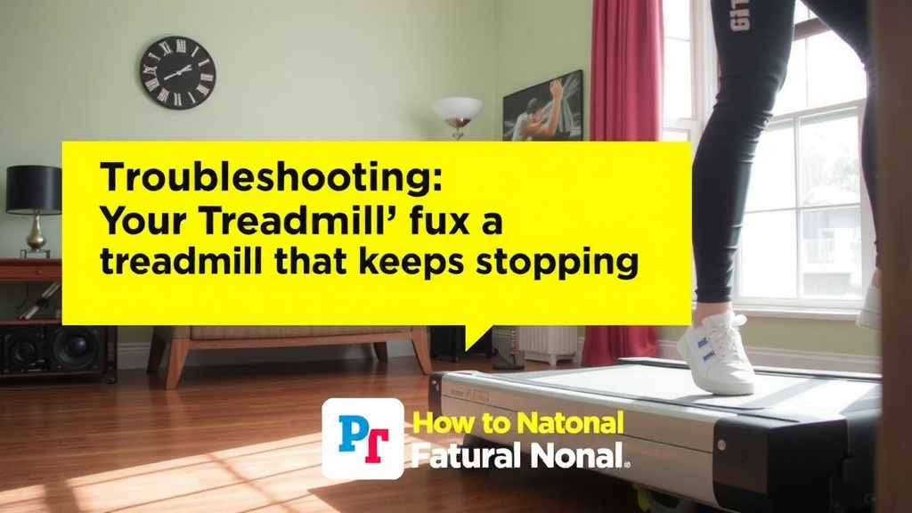 Troubleshooting Your Treadmill's Sudden Stops