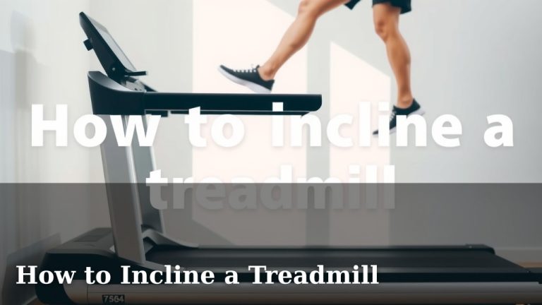How to Incline a Treadmill