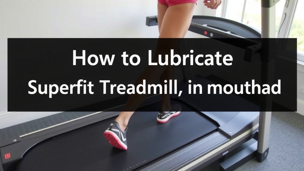 Keeping Your Superfit Treadmill in Top Shape