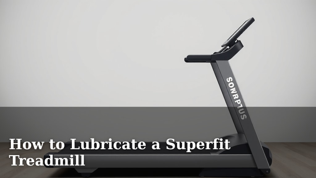 How to Lubricate a Superfit Treadmill