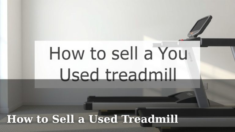 How to Sell a Used Treadmill