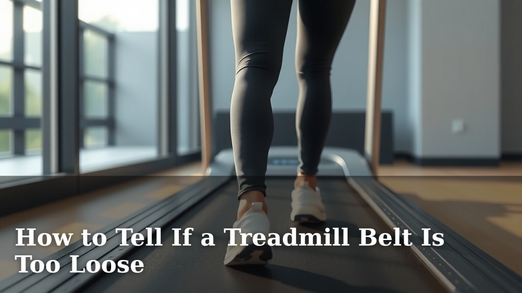 How to Tell If a Treadmill Belt Is Too Loose