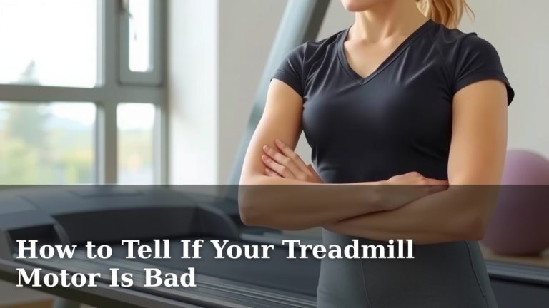 How to Tell If Your Treadmill Motor Is Bad