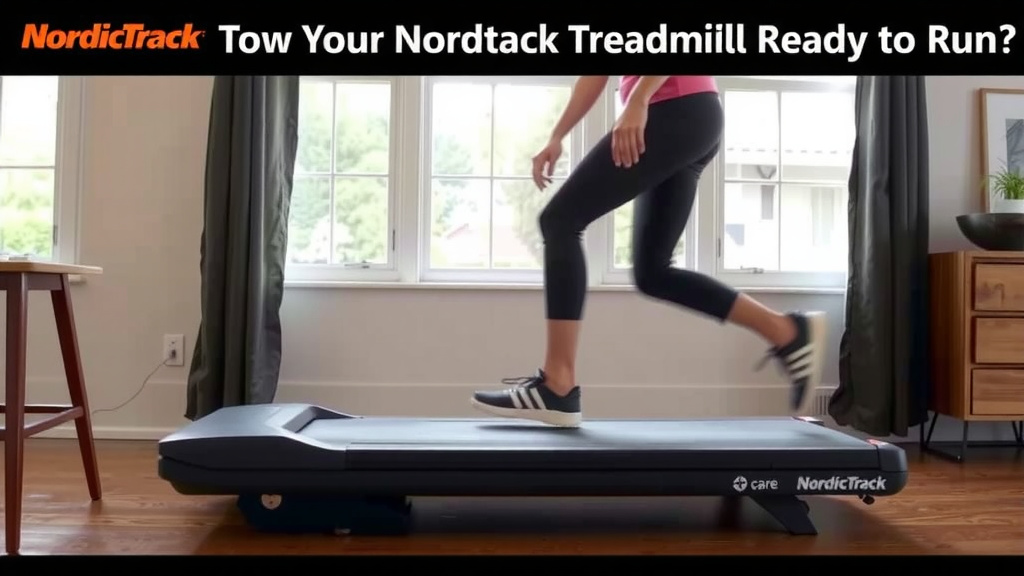 Getting Your NordicTrack Treadmill Ready to Run