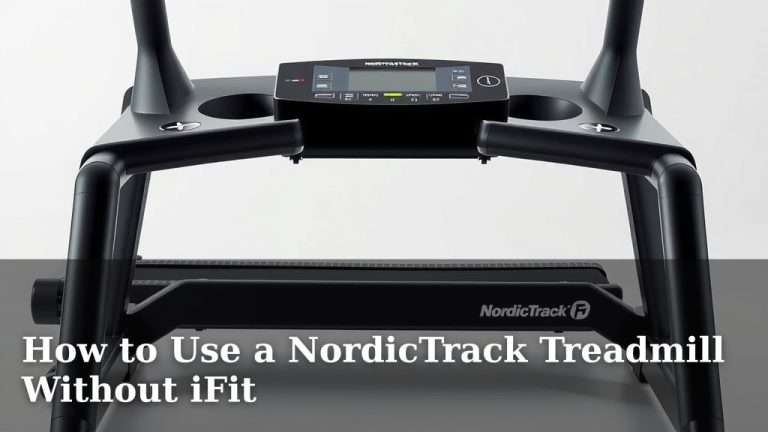 How to Use a NordicTrack Treadmill Without iFit