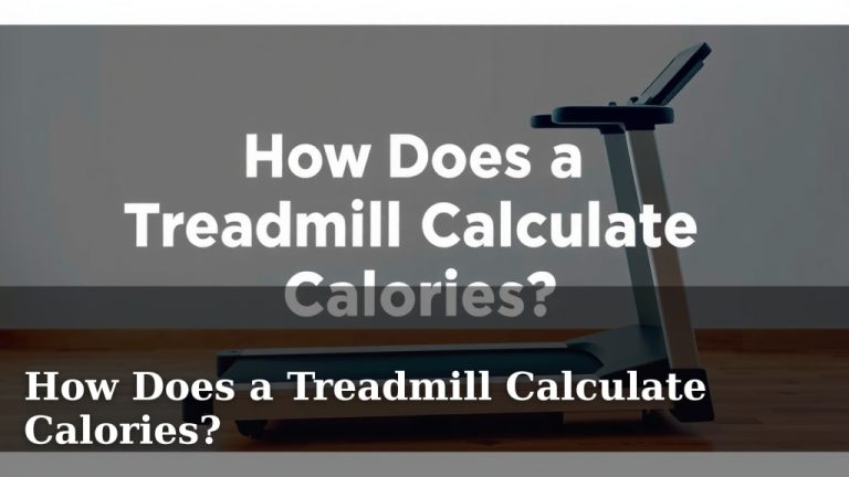 How Does a Treadmill Calculate Calories?