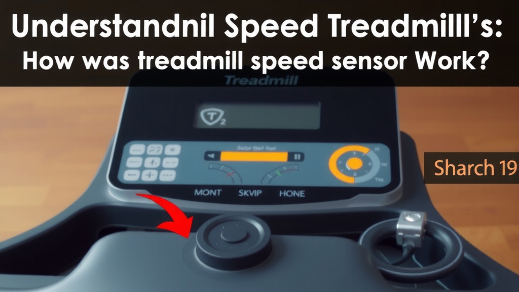 Understanding Your Treadmill's Speed Sensor