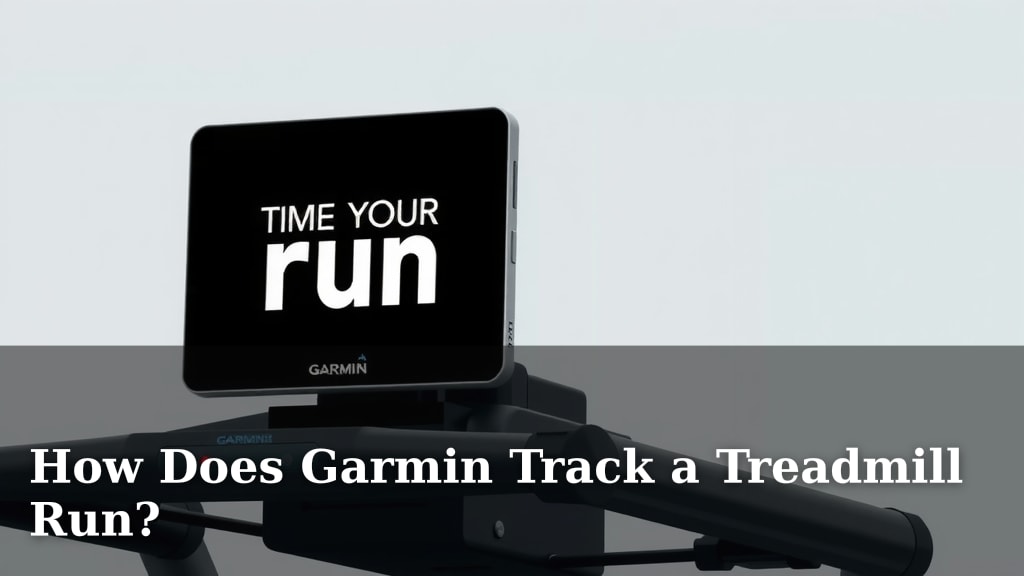 How Does Garmin Track a Treadmill Run?