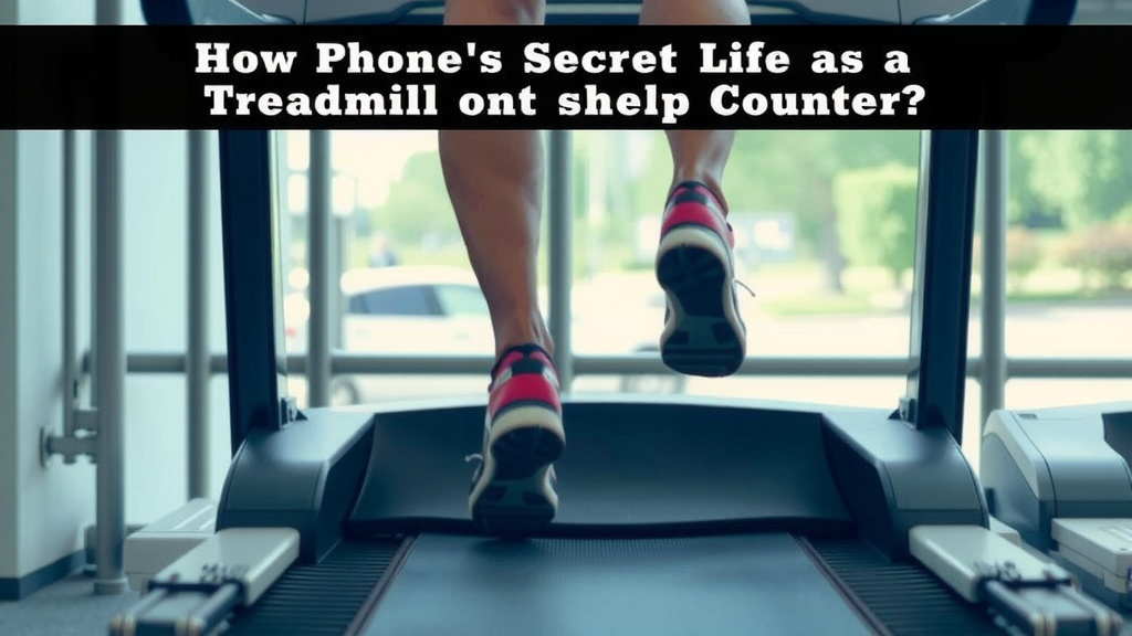 Your Phone's Secret Life as a Treadmill Step Counter