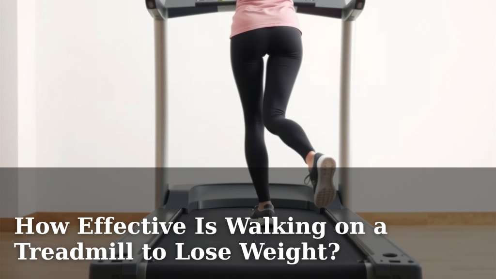How Effective Is Walking on a Treadmill to Lose Weight?