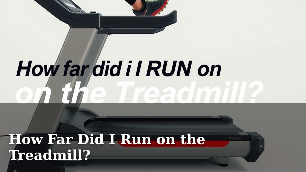 How Far Did I Run on the Treadmill?