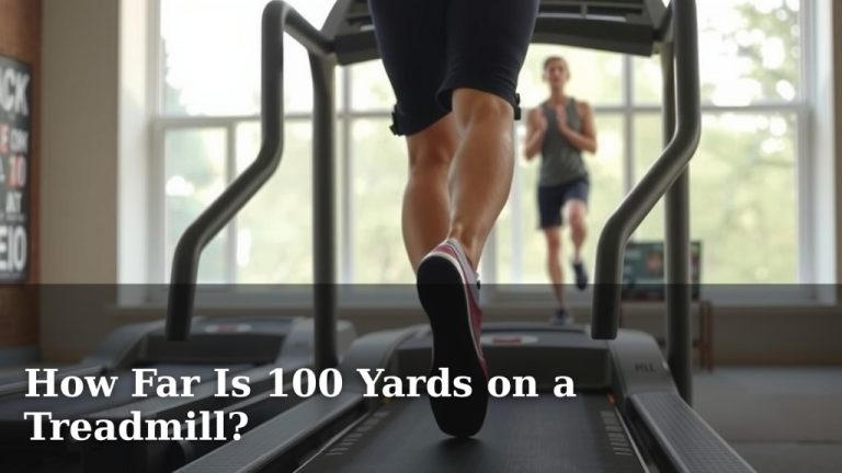 How Far Is 100 Yards on a Treadmill?