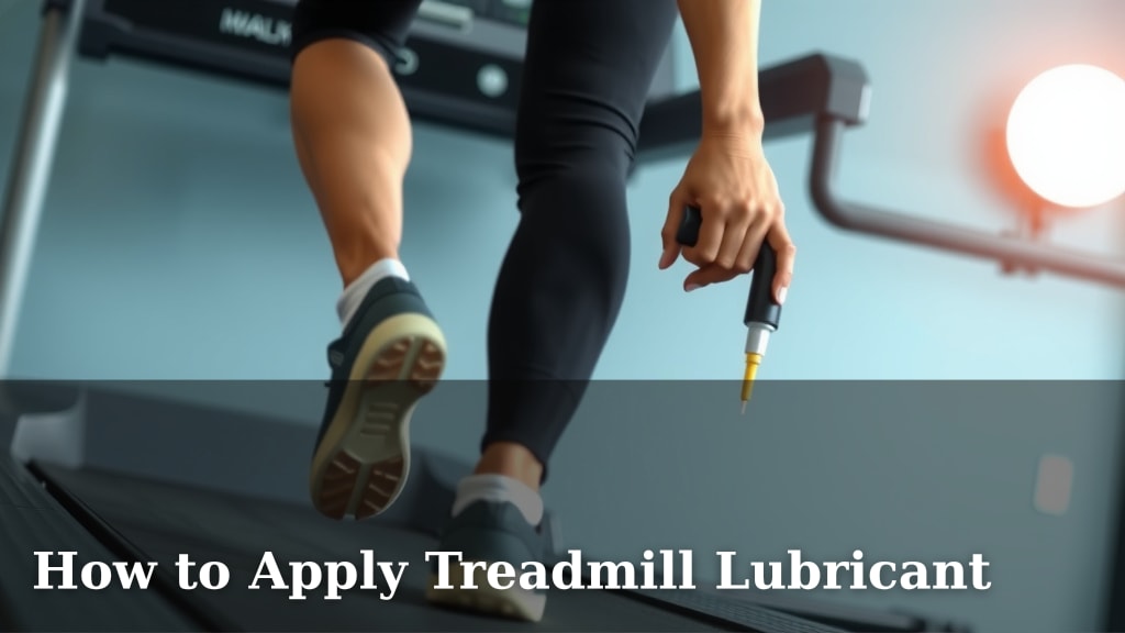 How to Apply Treadmill Lubricant