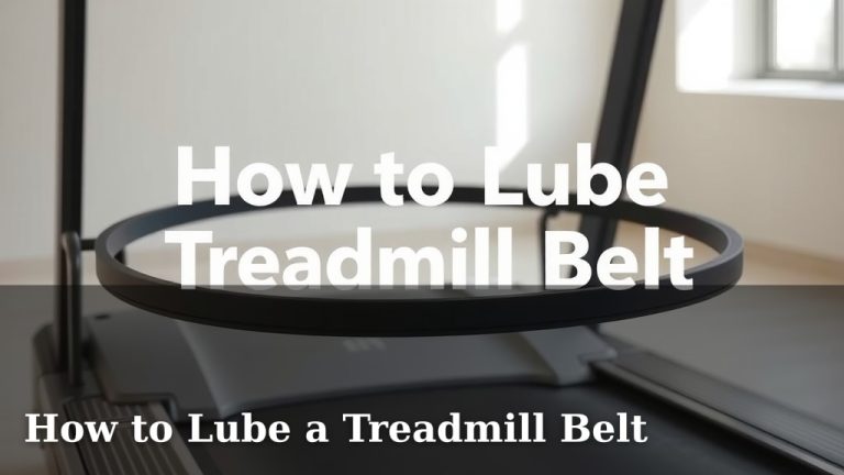 How to Lube a Treadmill Belt