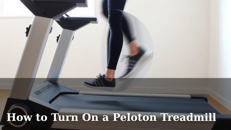 How to Turn On a Peloton Treadmill