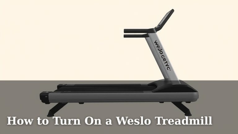 How to Turn On a Weslo Treadmill