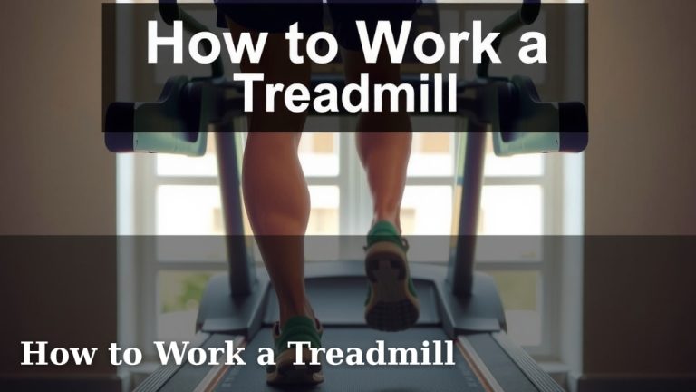 How to Work a Treadmill