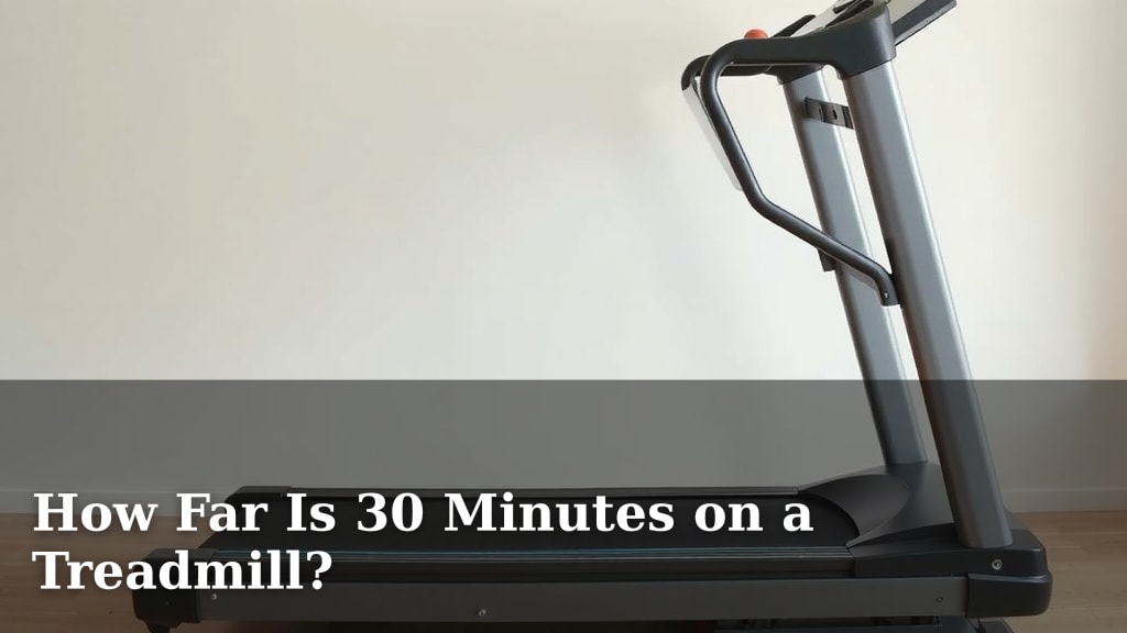 How Far Is 30 Minutes on a Treadmill?