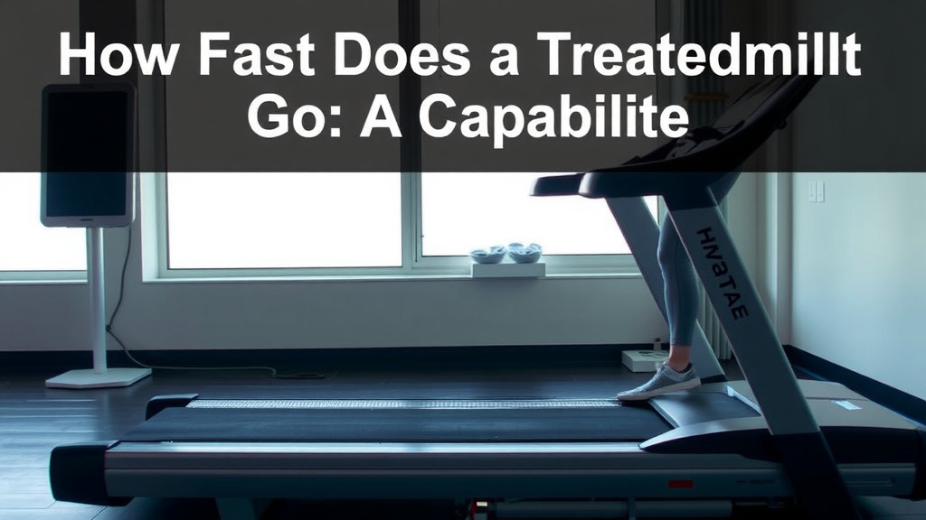 Understanding Treadmill Speed Capabilities