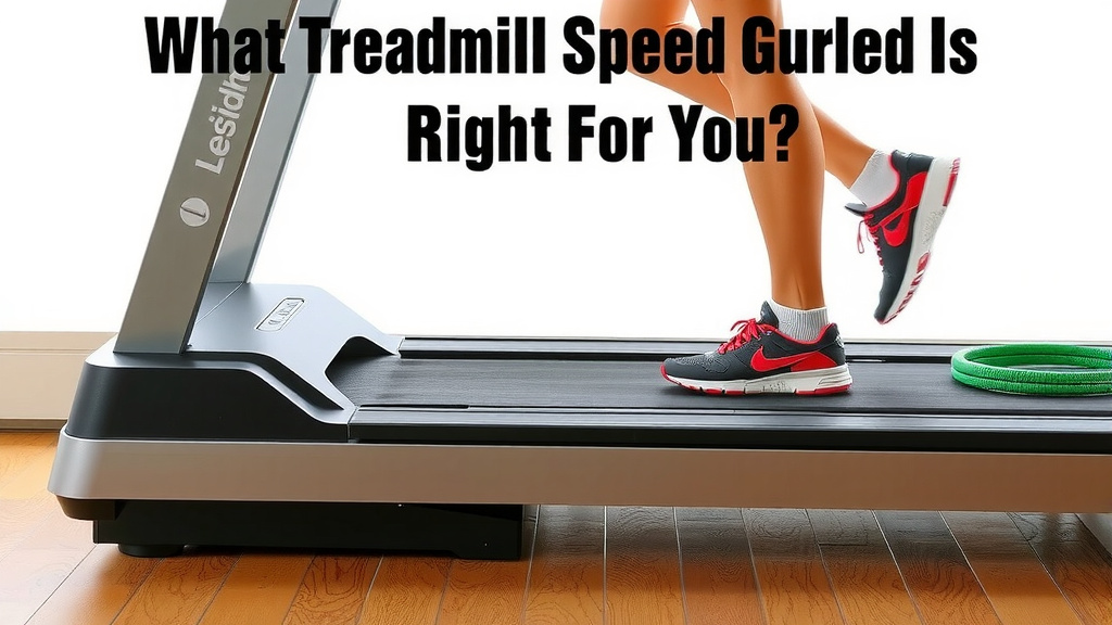 What Treadmill Speed Is Right For You?