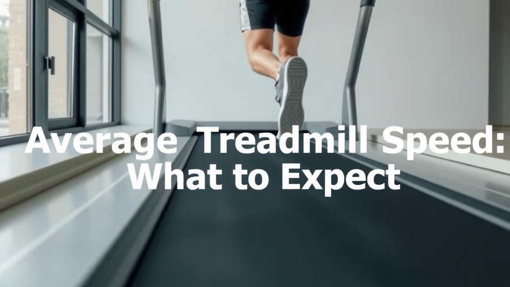 Average Treadmill Speed: What to Expect