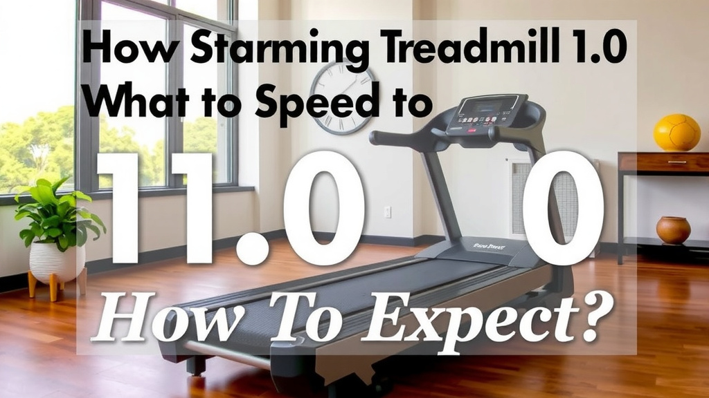 Understanding Treadmill Speed 10.0: What to Expect