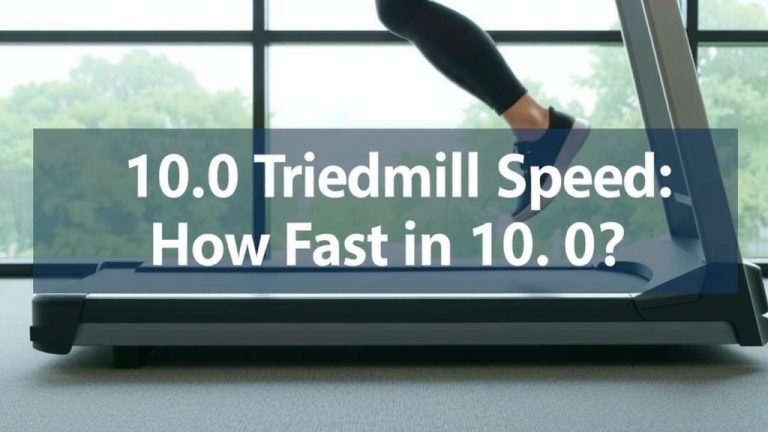 10.0 Treadmill Speed: How Fast Is It Actually