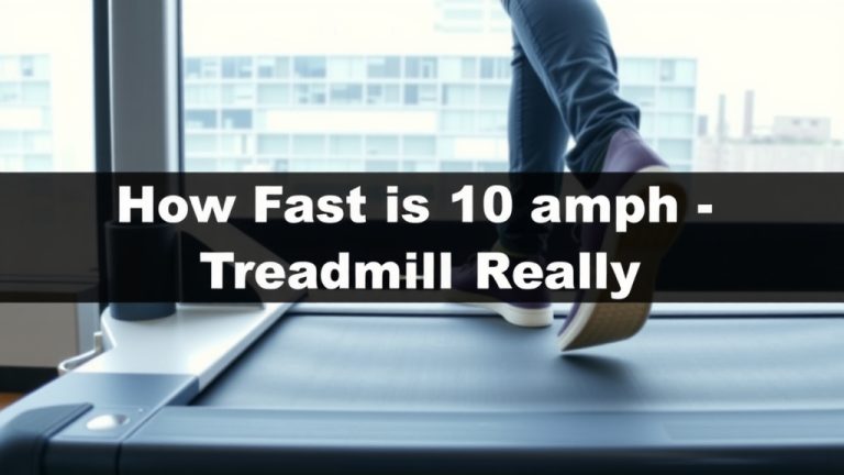 How Fast is 10 mph Treadmill Speed Really
