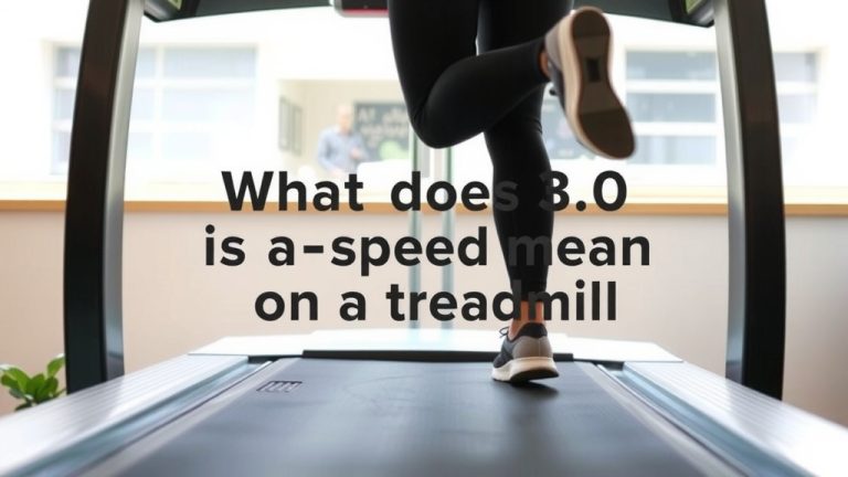 What Does 3.0 Speed Mean on a Treadmill