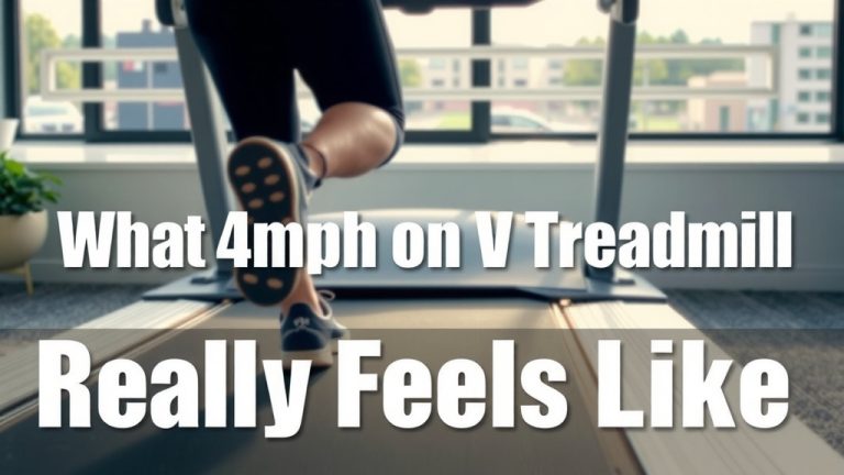 What 4mph on a Treadmill Really Feels Like