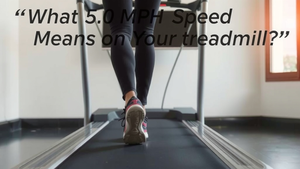 Understanding 5.0 MPH on Your Treadmill