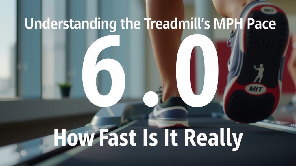 Understanding the Treadmill's 6.0 MPH Pace