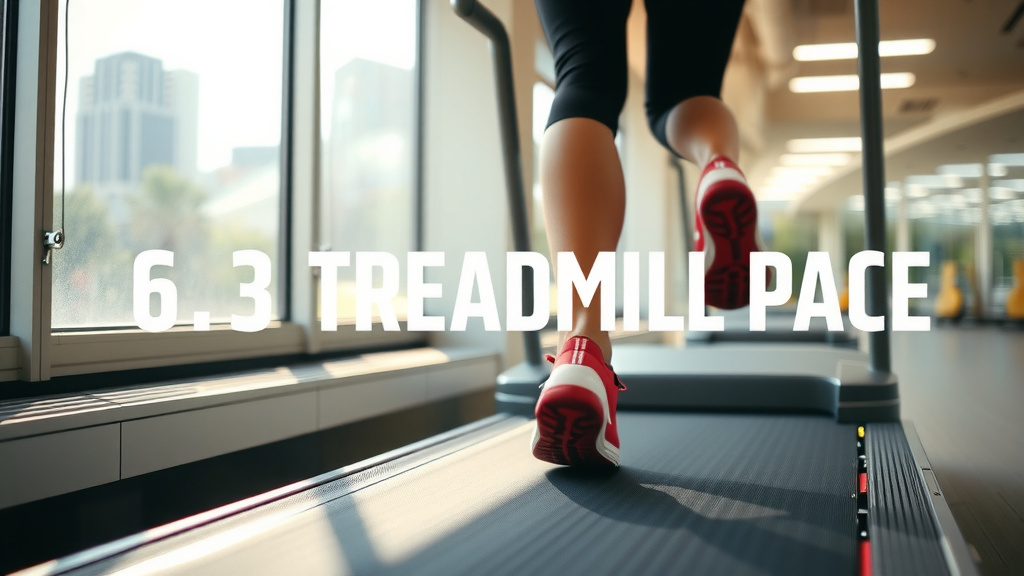 Understanding Your 6.3 Treadmill Pace