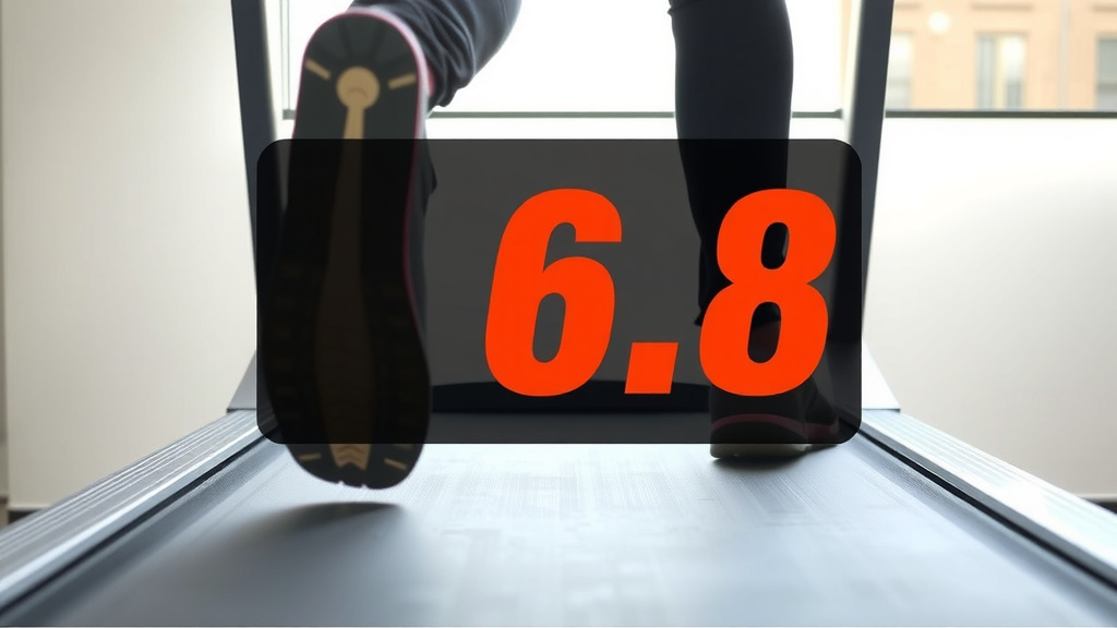 Treadmill Speed 6.8: What Does It Mean for Your Run